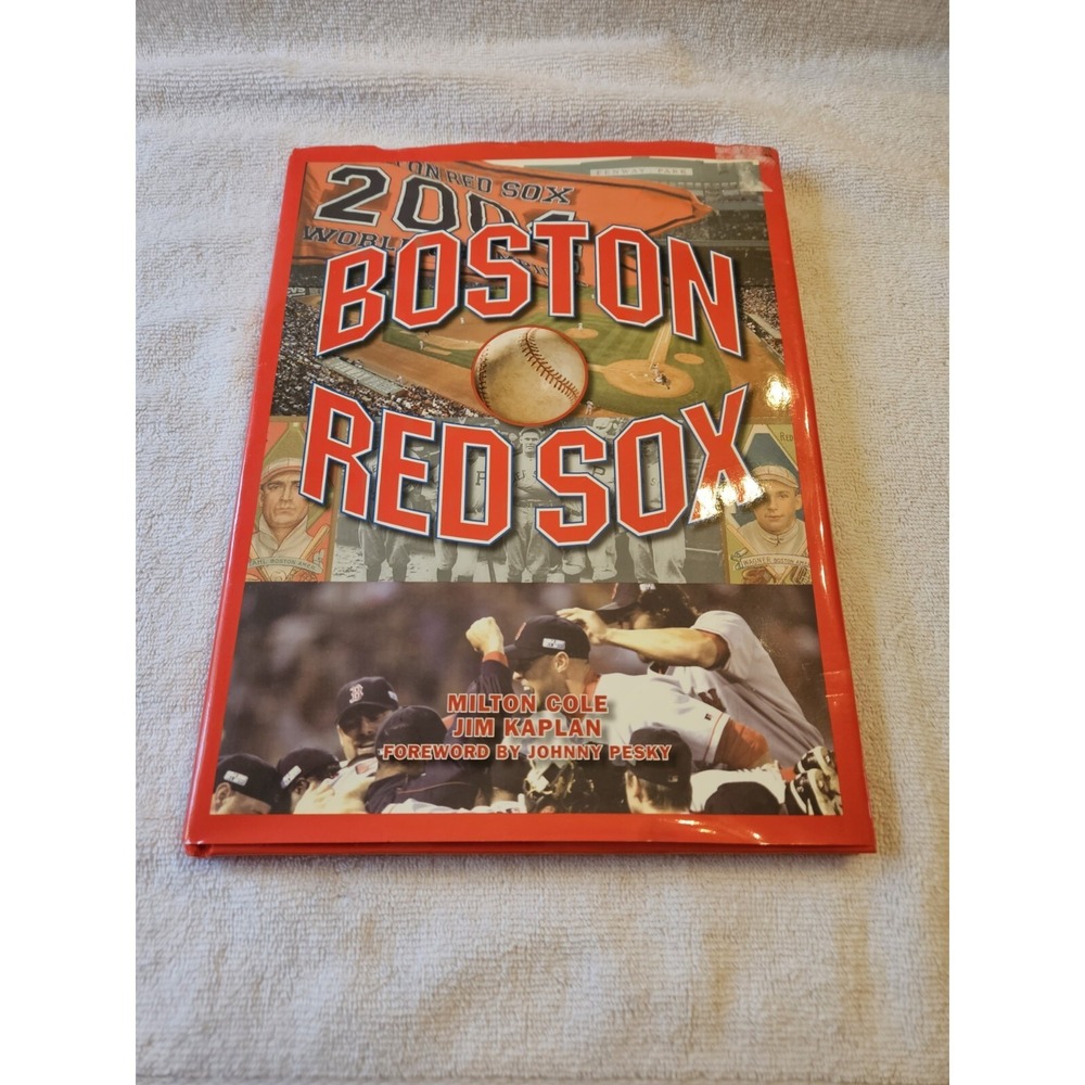 The Boston Red Sox by Milton Cole Jim Kaplan Coffee Table Book Baseball MLB